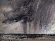 Rainstorm over the sea John Constable